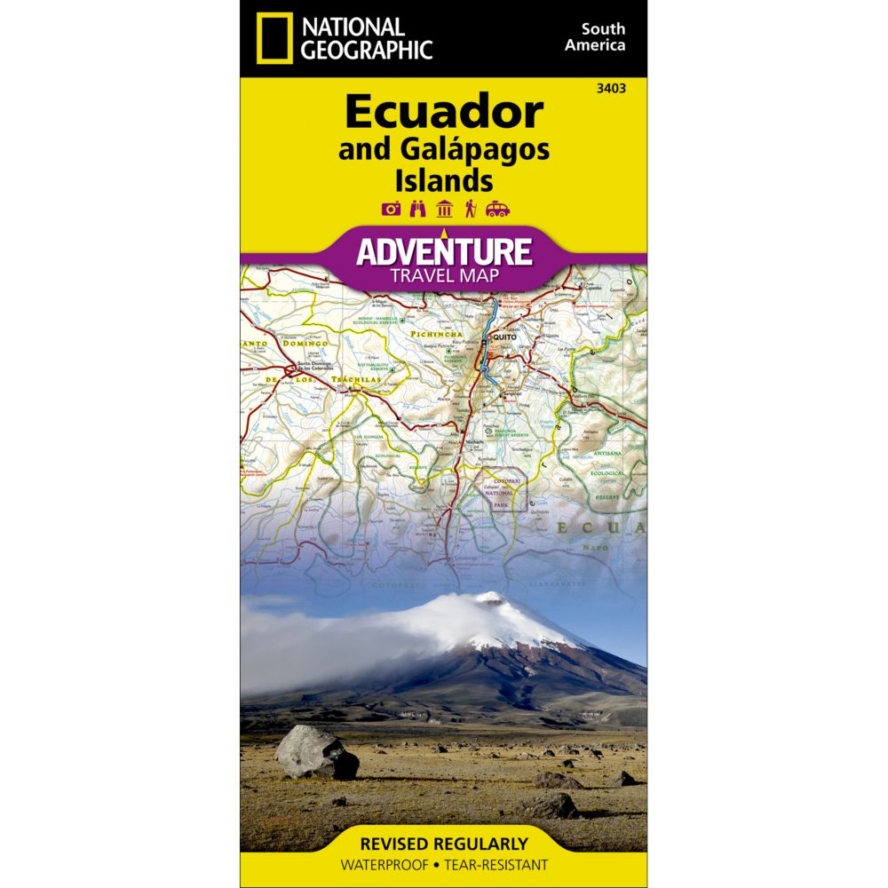 Ecuador and Galapagos Adventure Map