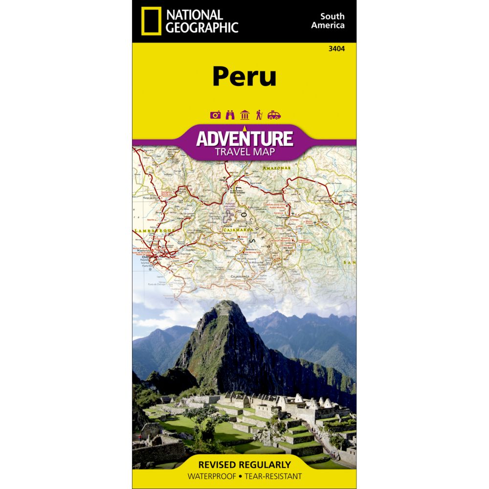 Peru Adventure Map
