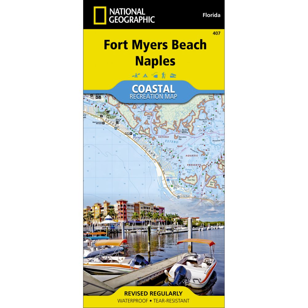407 Fort Myers Beach - Naples Trail Map
