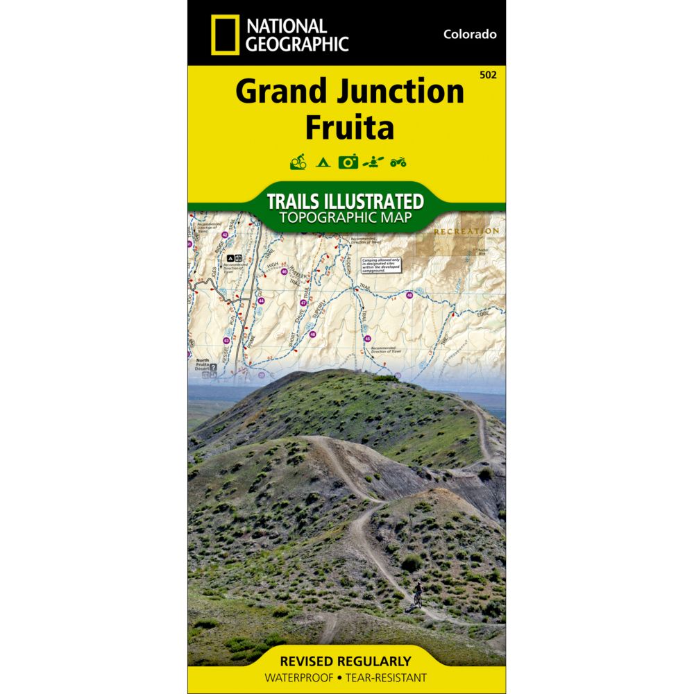 National Geographic Grand Junction/Fruita Trail Map