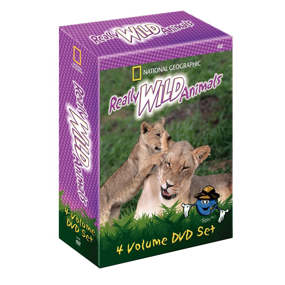 Really Wild Animals 4 DVD Set