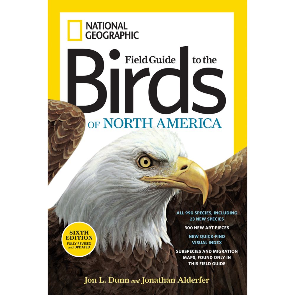 National Geographic Field Guide to the Birds of North America, 6th Edition