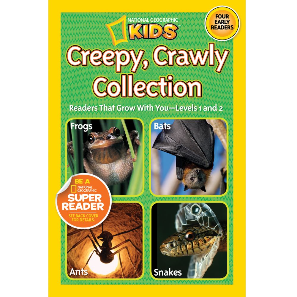 National Geographic Readers: Creepy, Crawly Collection