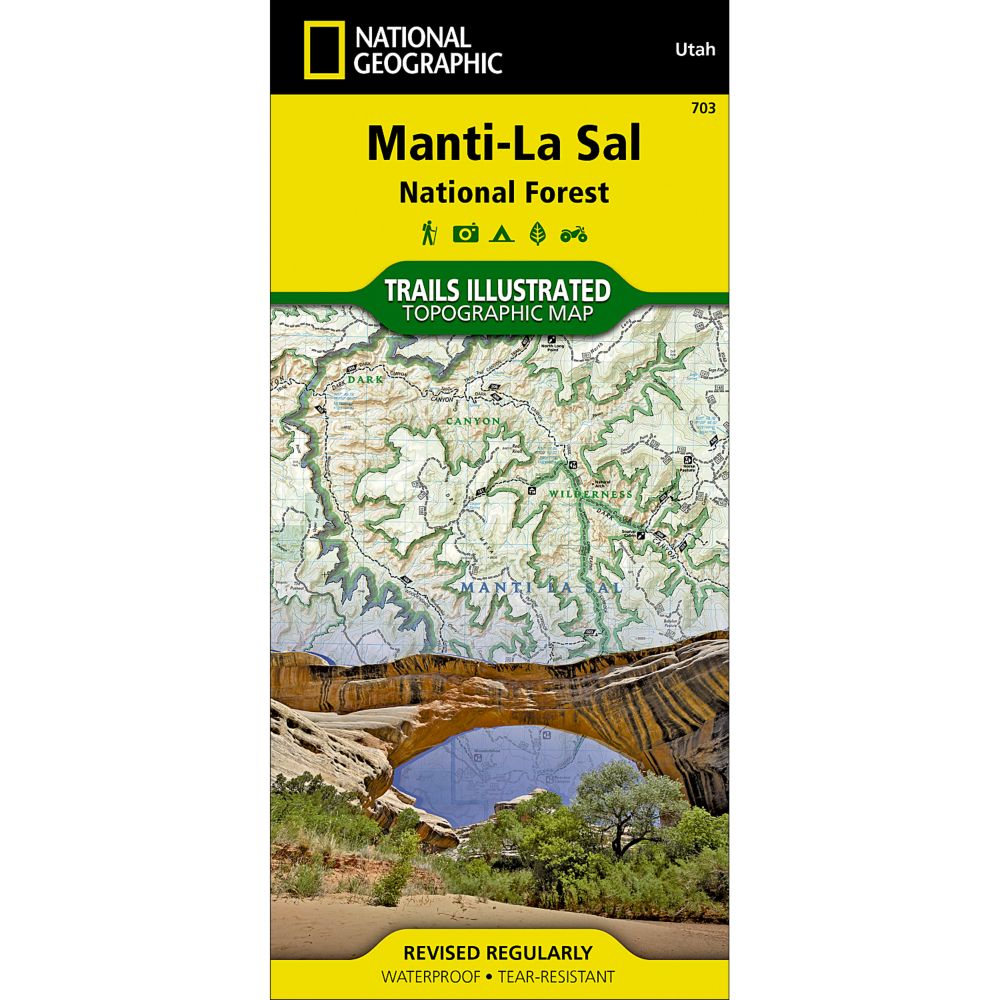 703 Manti - LaSai National Forest Trail Map