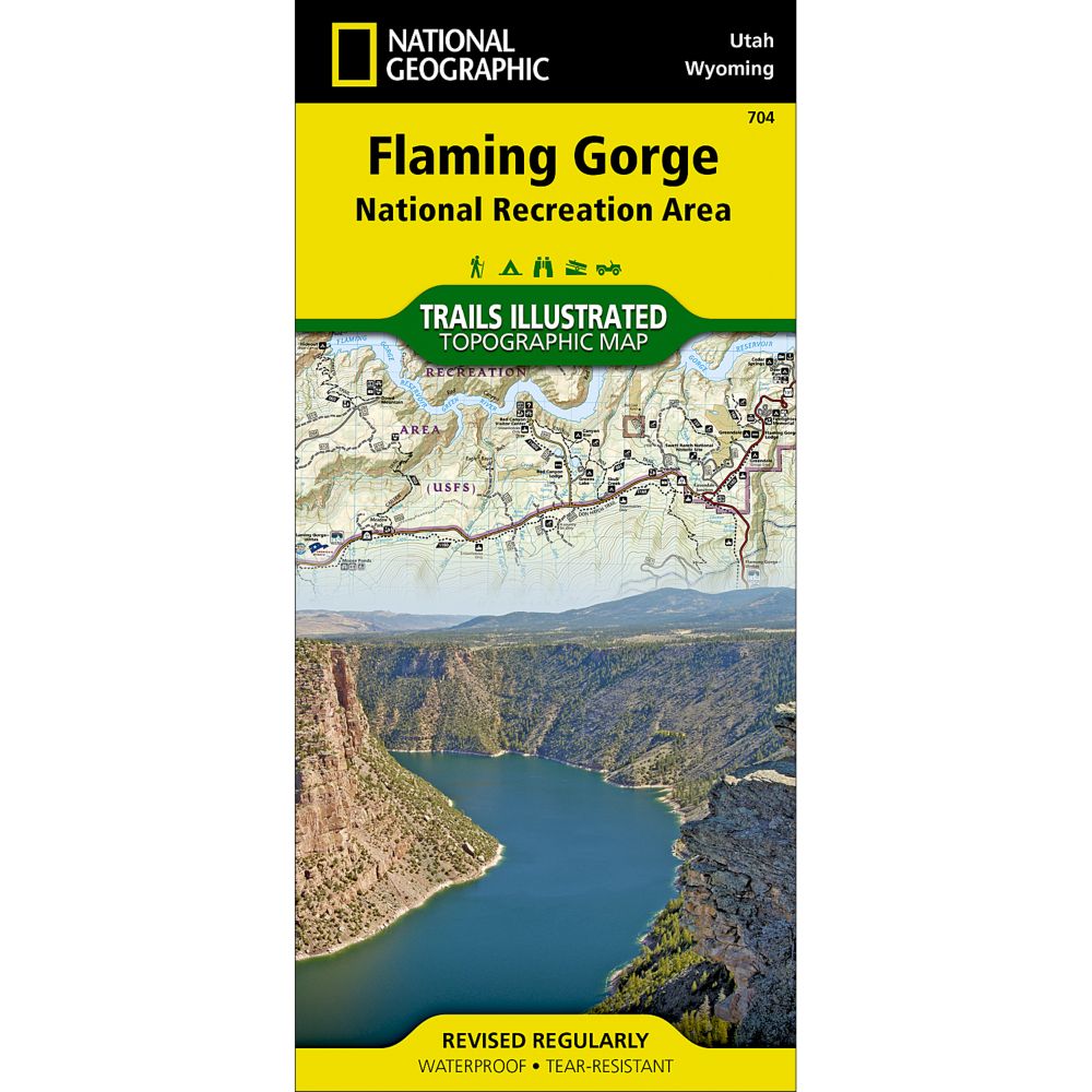 704 Flaming Gorge/Eastern Uintas Trail Map