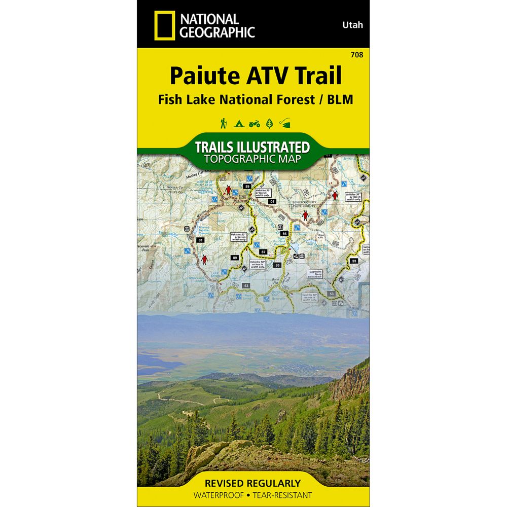 708 Paiute ATV Trail Map