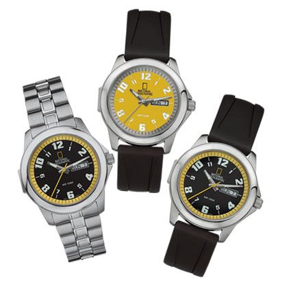 National Geographic Pacific Watch - Rubber Strap