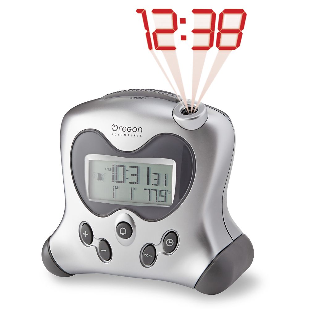 Projection Clock with Temperature