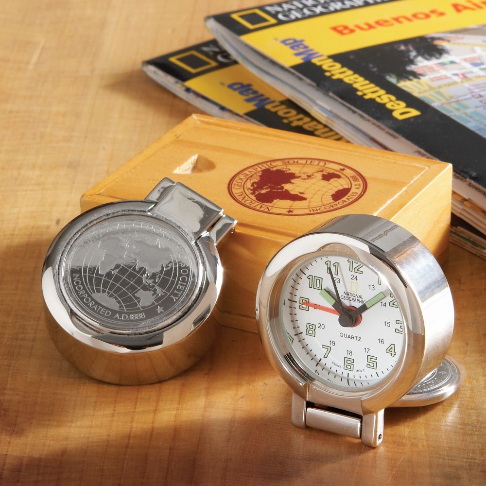 National Geographic Travel Clock