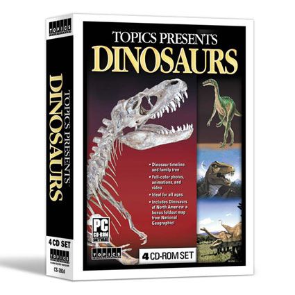 Dinosaurs 4 CD-ROM Set 