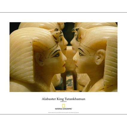 National Geographic Alabaster King Tutankhamun Poster