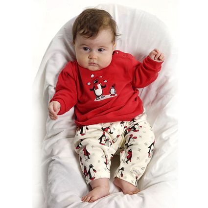 National Geographic Penguin Long-sleeved Tee and Legging Set