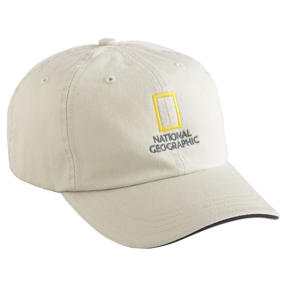 National Geographic Khaki Baseball Cap