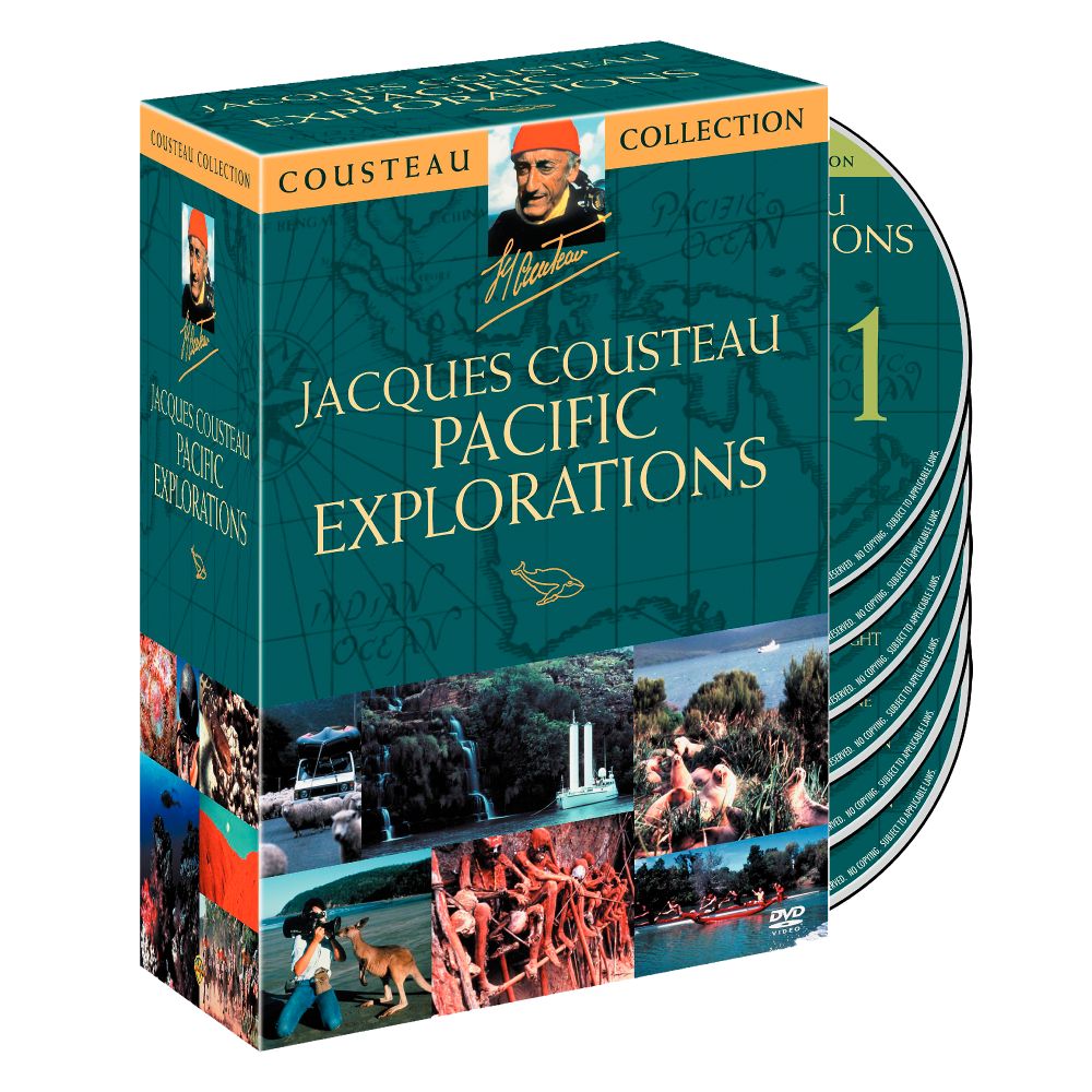 Jacques Cousteau: Pacific Explorations 6-DVD Set 