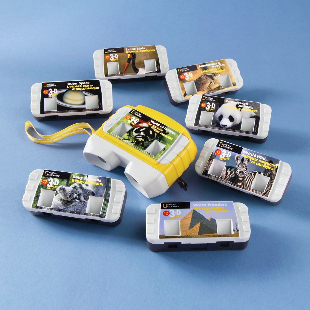 National Geographic 3-D Viewer Set