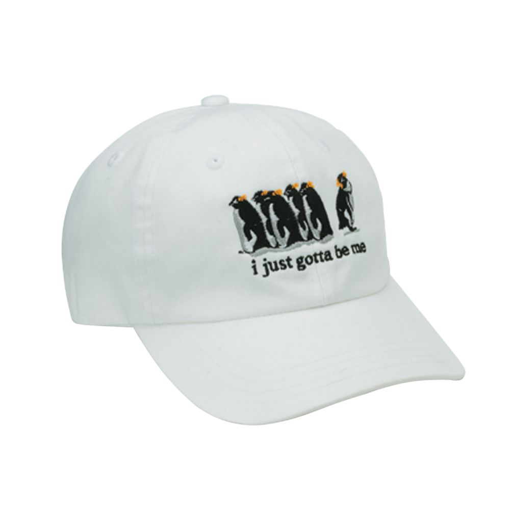 I Just Gotta Be Me Penguin Baseball Cap 