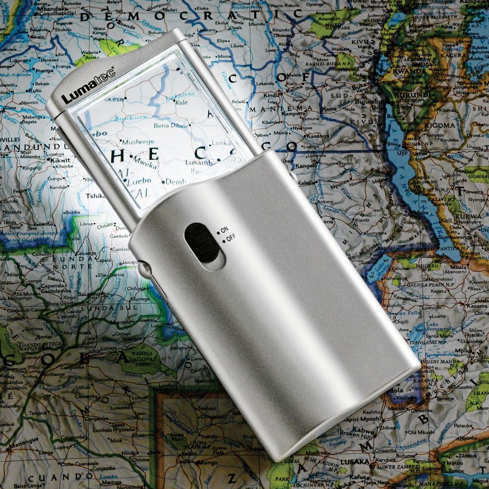 Travel Magnifier with LED Flashlight Travel Accessories