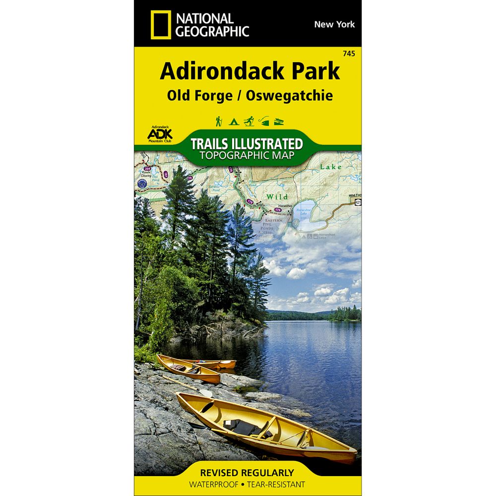745 Old Forge/Oswegatchie Trail Map