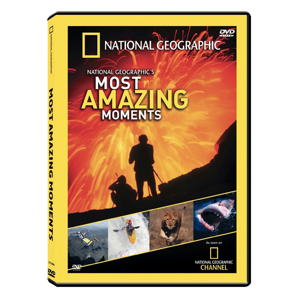 National Geographic's Most Amazing Moments DVD
