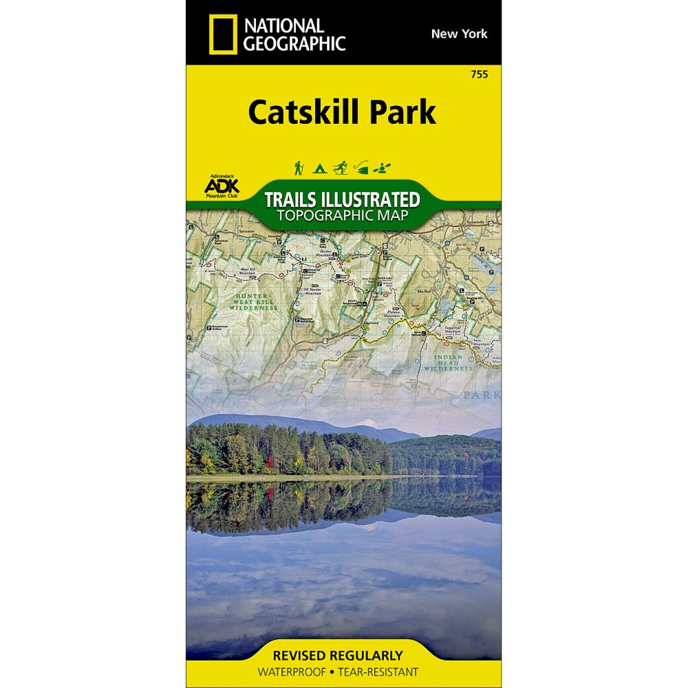 755 Catskill Park Trail Map