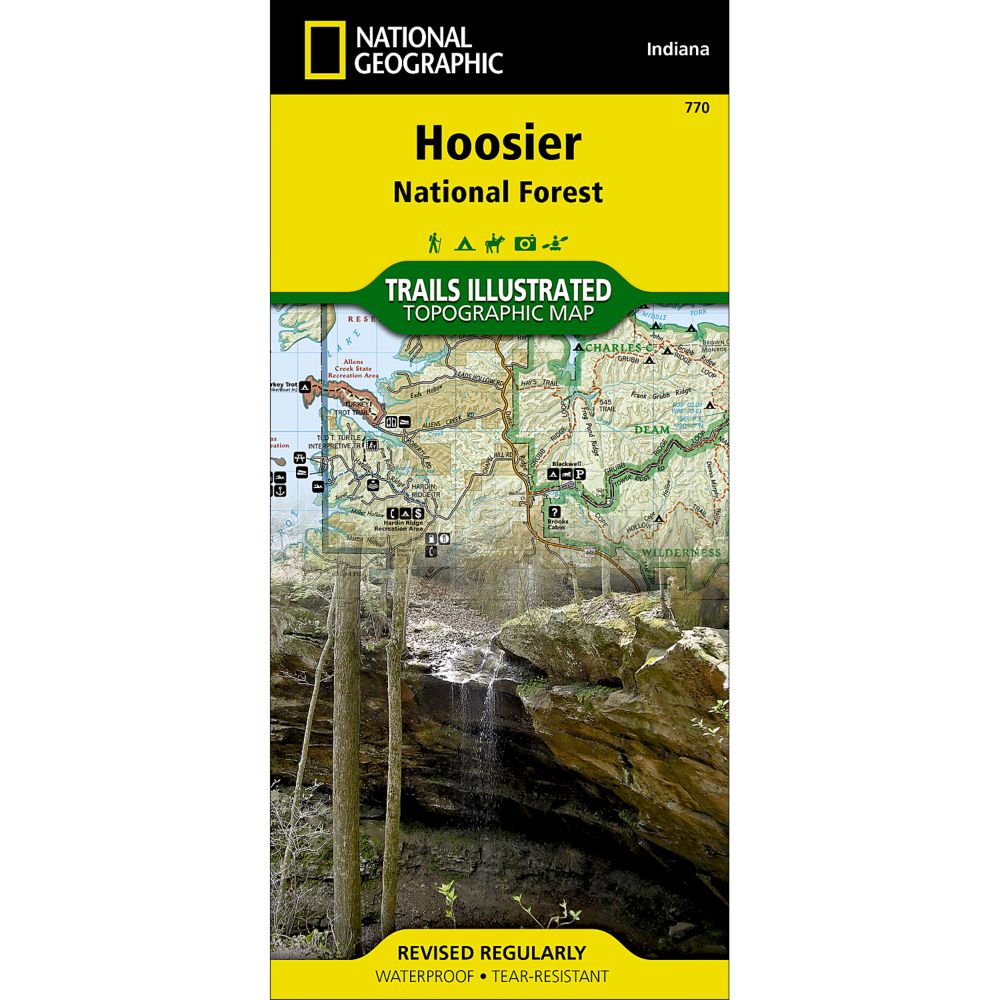 770 Hoosier National Forest Trail Map
