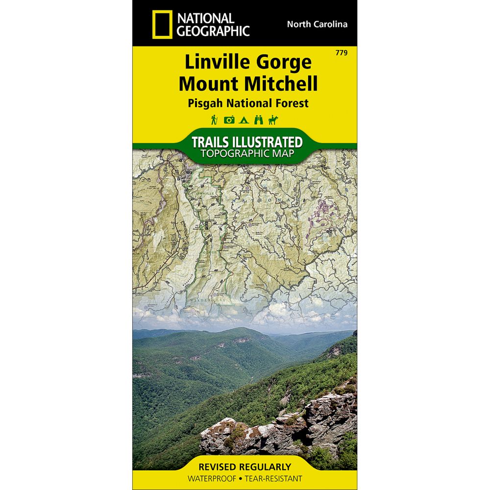 779 Linville Gorge/Mt. Mitchell - Pisgah NF Map