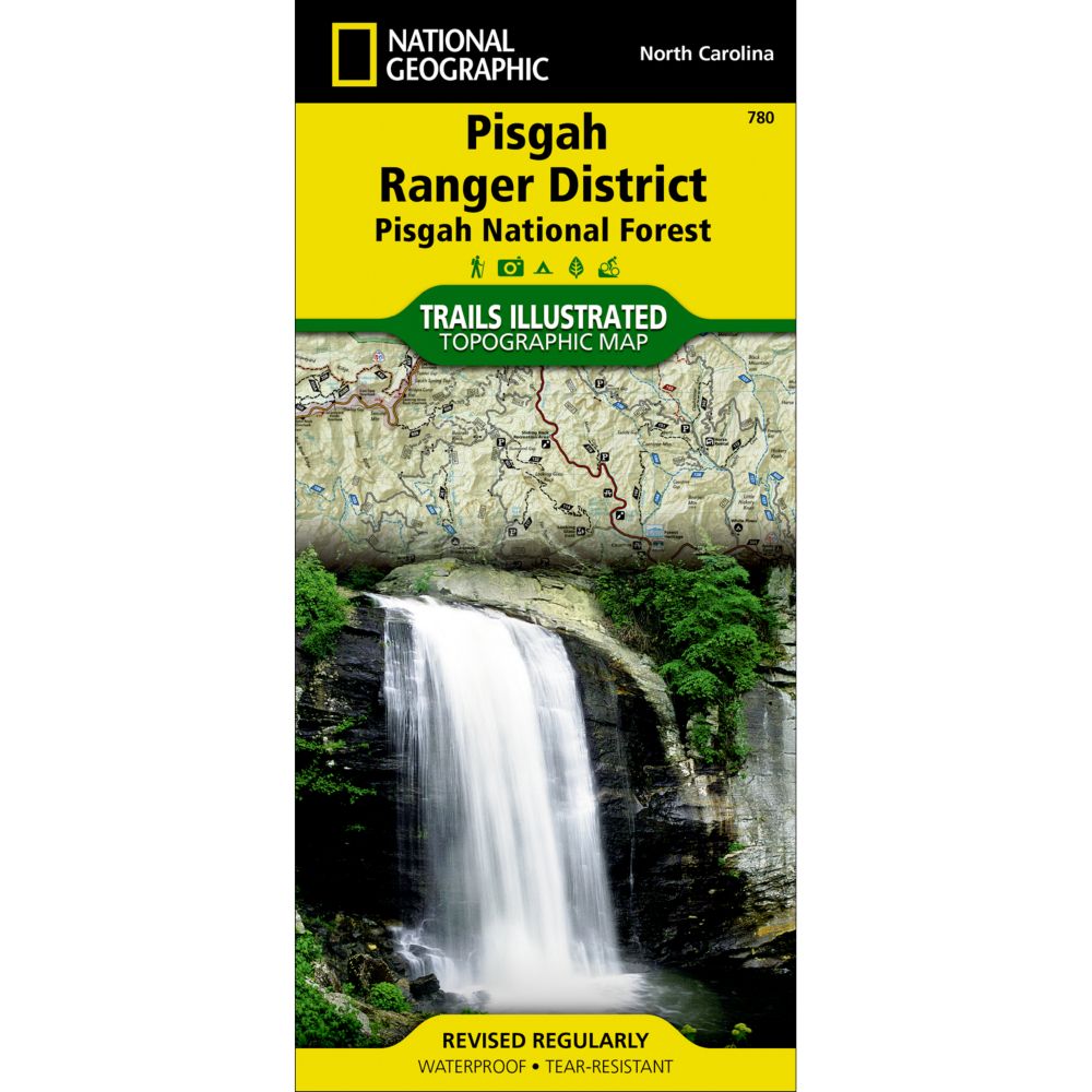 780 Pisgah National Forest Trail Map