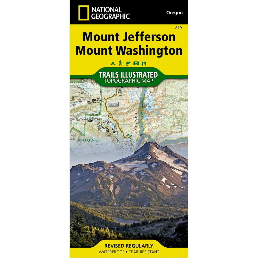 819 Mount Jefferson / Mount Washington Trail Map