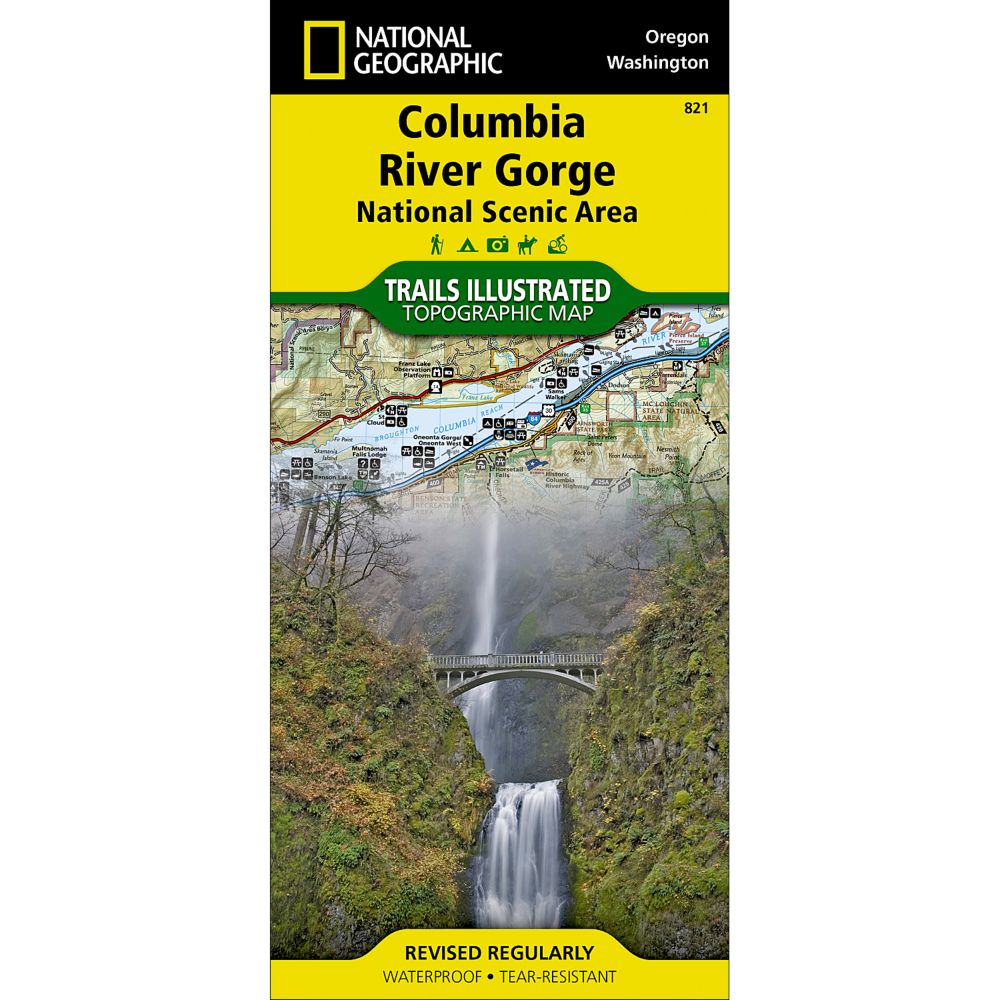 821 Columbia River Gorge Trail Map