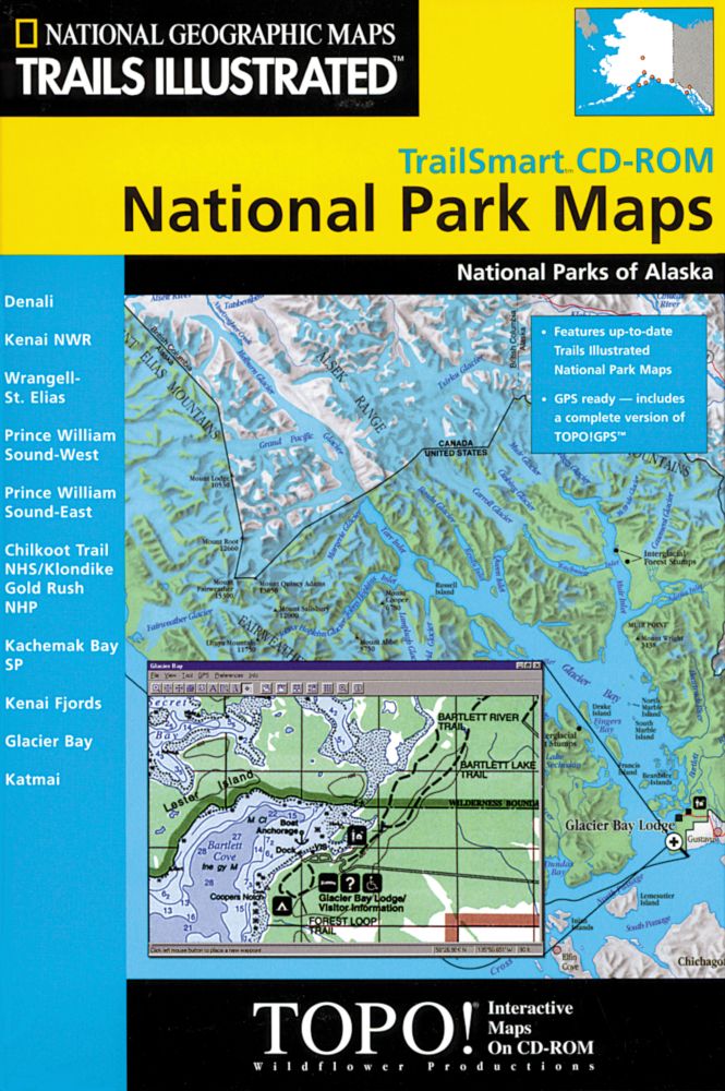 TrailSmart CD-ROM: Alaska National Parks