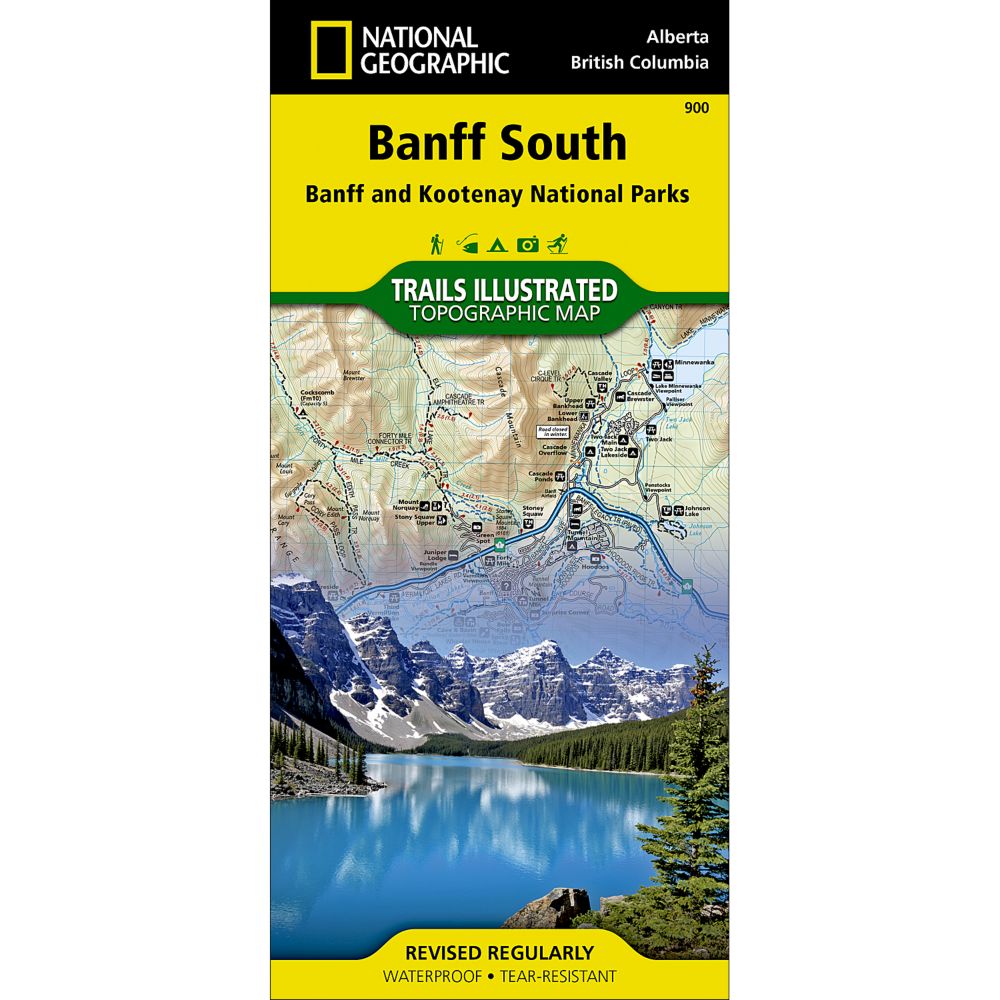 900 Banff South Trail Map