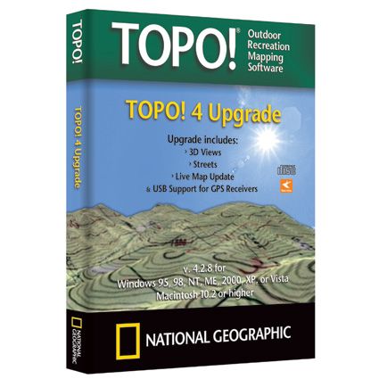 TOPO! 4 Upgrade PC Version
