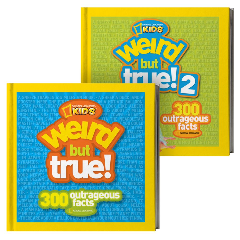 Weird But True 2 Book Set