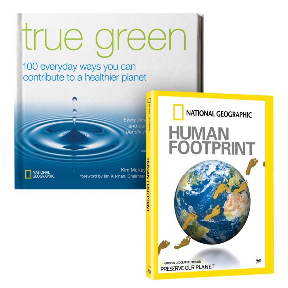 Human Footprint DVD and True Green Book Set