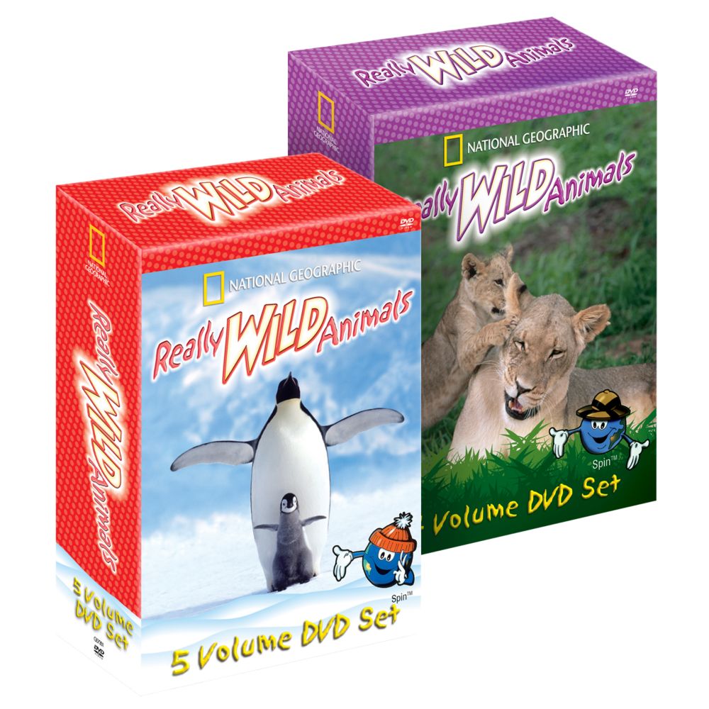The Complete Really Wild Animals 9 DVD Set