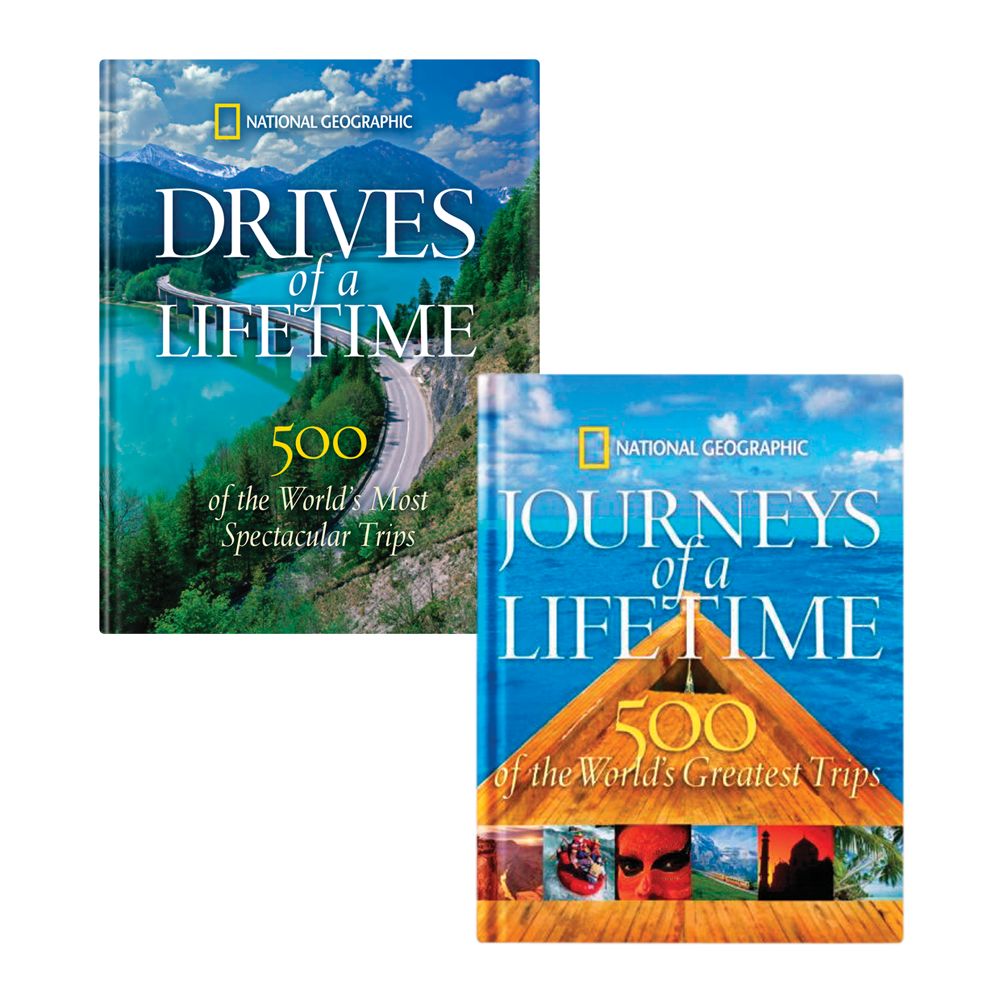 Drives of a Lifetime and Journeys of a Lifetime Book Set