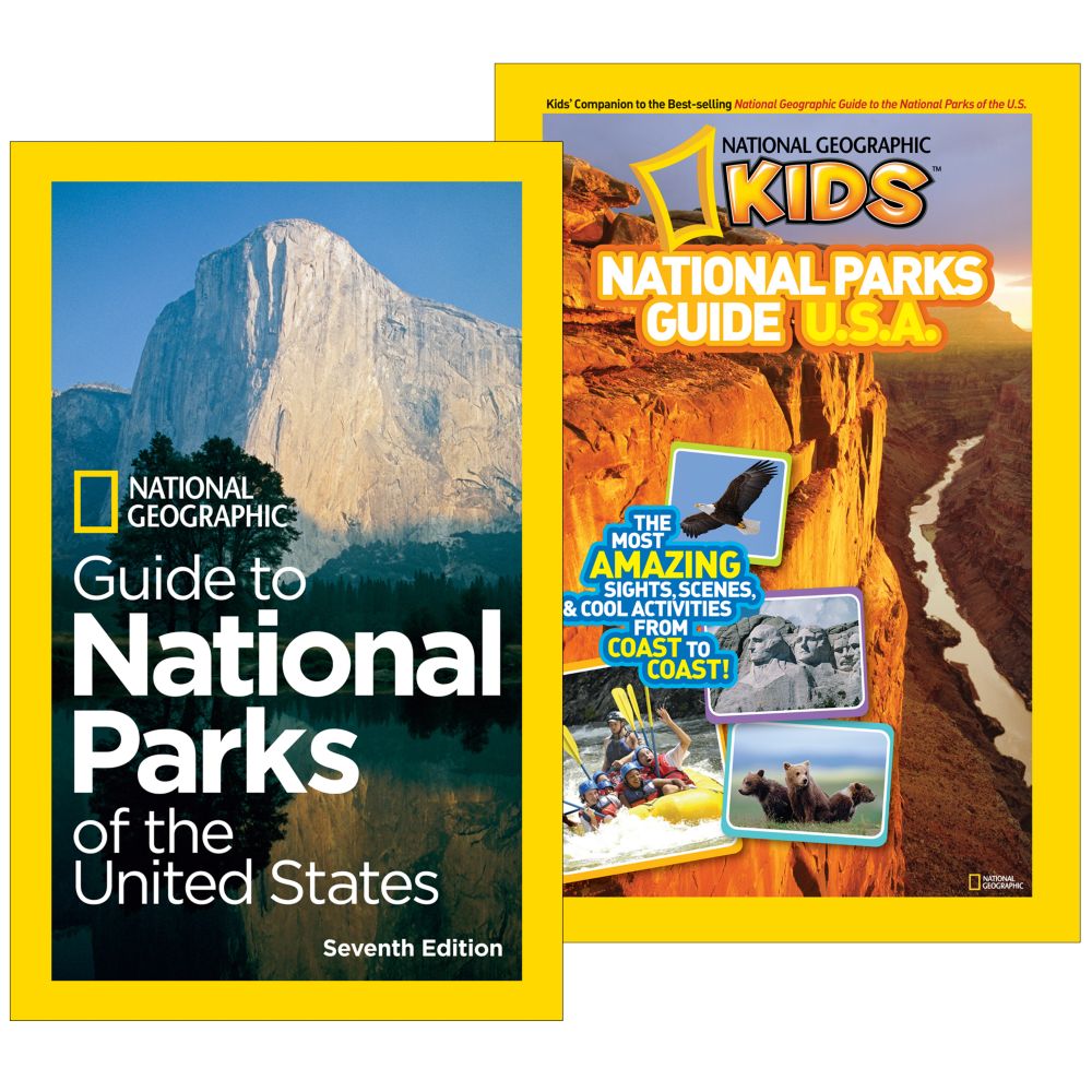 National Parks Guide Books Set