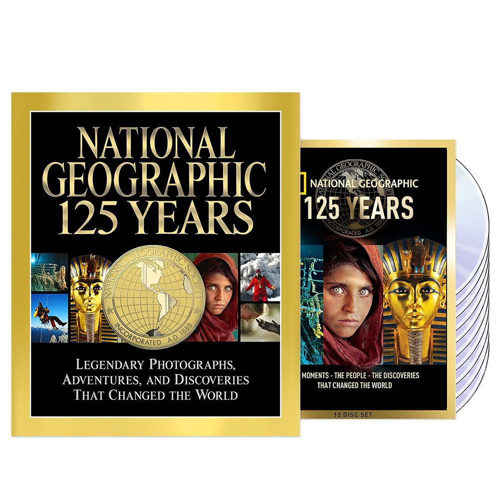 National Geographic 125th Anniversary Book & DVD Set
