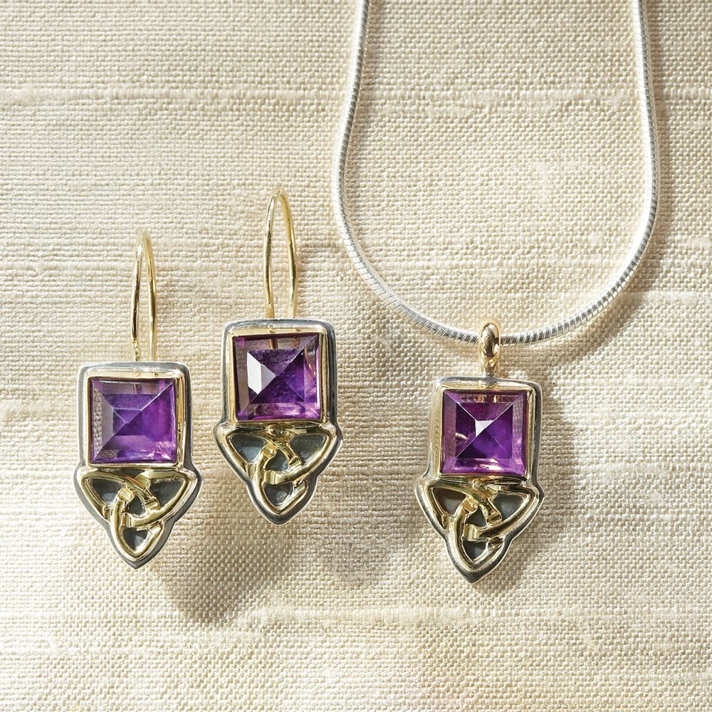 Celtic Aria Amethyst Jewelry