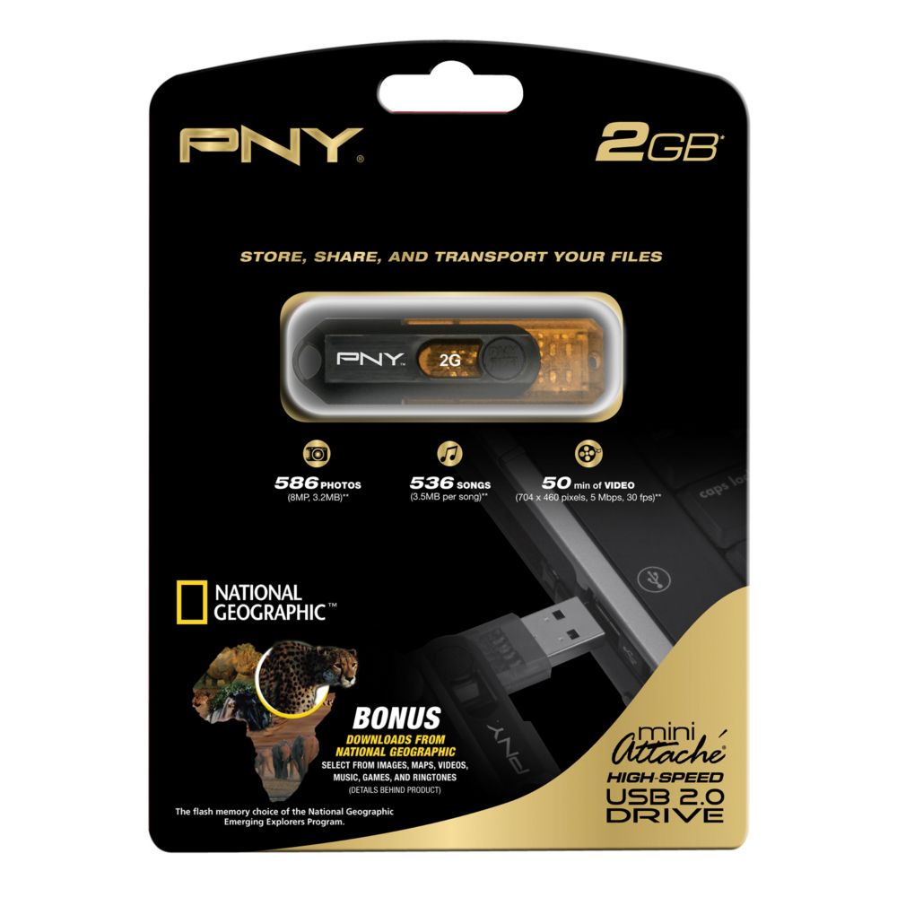National Geographic Mini USB Drives