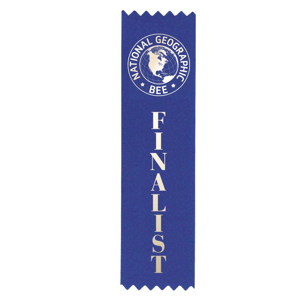 National Geographic Bee Ribbons