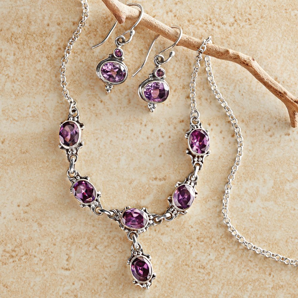 Newari Amethyst Jewelry