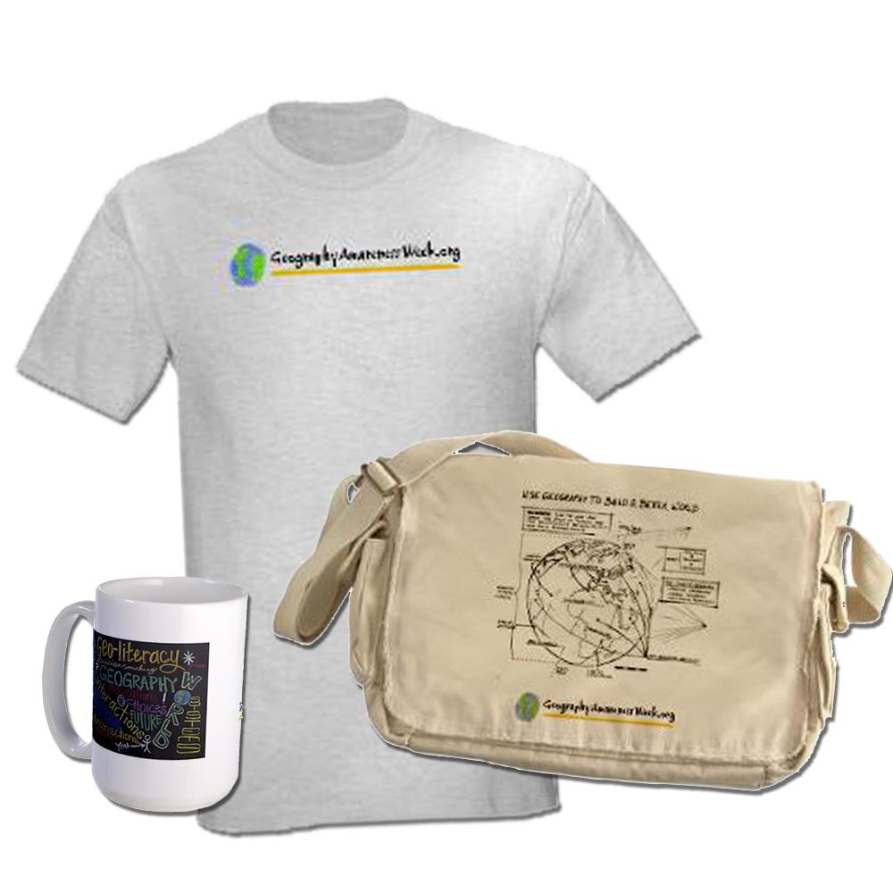 Geography Awareness T-shirts & Gifts on CafePress.com