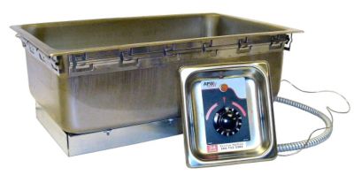 APW Hot Food Wells 1200 Watts 12'' x 20'' Rectangular Warmers