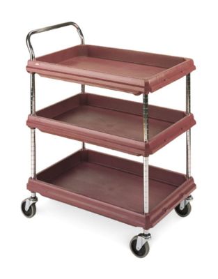 Utility Cart Deep Ledge Three-Shelf 26'' x 36''