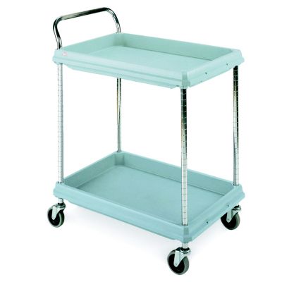 Utility Cart Standard Ledge Two-Shelf, 20'' x 30''