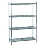 Chrome Wire Shelf - 24 Deep  42 W