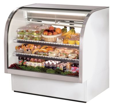 True Curved Glass Deli Case 23-1/2 cu.ft.