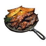 Fajita Griddle With Handle 9'' Round