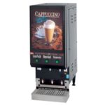 Cappuccino Dispenser low profile, 3 Flavor, 4 lb. hoppers